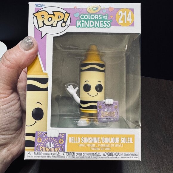 Funko Pop! Crayola Colors of Kindness, Hello Sunshine #214 - Picture 1 of 4
